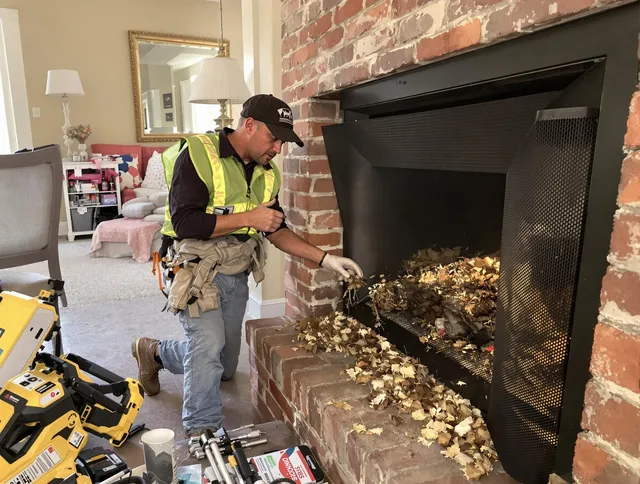 Safe screening installation by Brook Park Chimney Sweep in Brook Park, OH