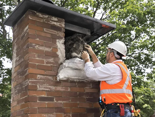 Humane removal of debris and animals by Brook Park Chimney Sweep in Brook Park, OH