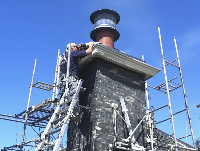 Sturdy chimney crown finished by Brook Park Chimney Sweep in Brook Park, OH