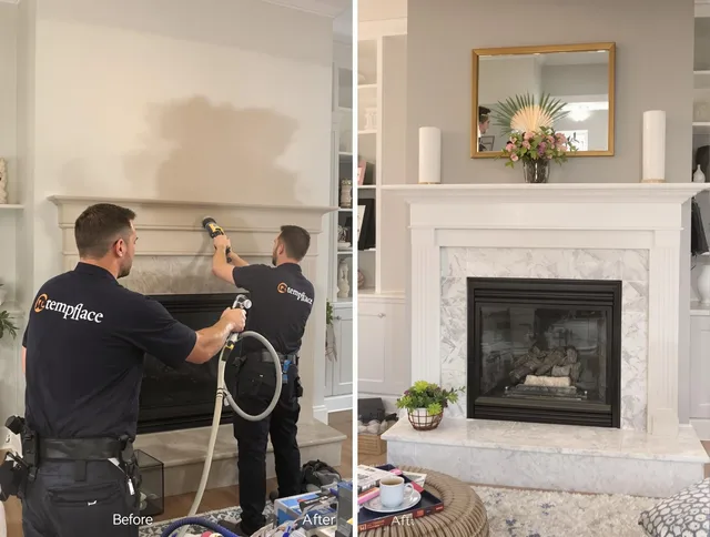 Professional soot removal by Brook Park Chimney Sweep team in Brook Park, OH